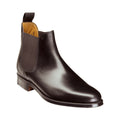 The Bingham chelsea boot in black calf.